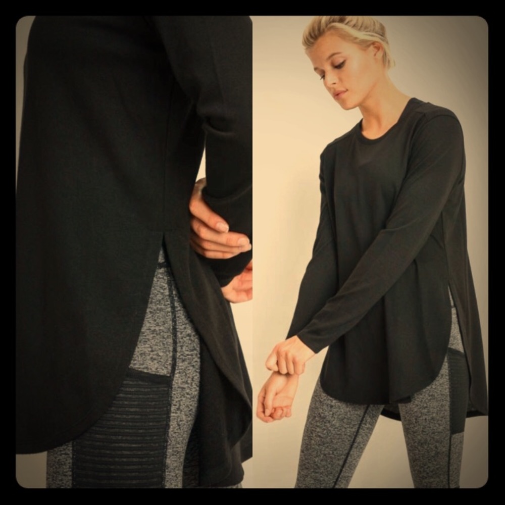 Shirt Long Sleeve Tee Black Holiday Gift - Picture 3 of 4